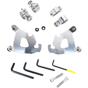 MEMPHIS SHADES HD Cafe Fairing Trigger-Lock Hardware Kit Harley Davidson XL 1200 10-15