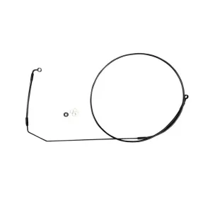 MAGNUM SHIELDING XR Front Upper Brake Line Kit ABS Black  Indian Cheif / Chieftain / Roadmaster/ Springfield / Super Chief 1810/1890 15-26 164cm