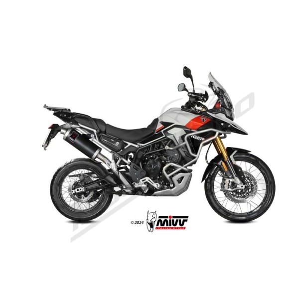 MIVV Slip-On Exhaust Dakar Triumph Tiger 900 24-25
