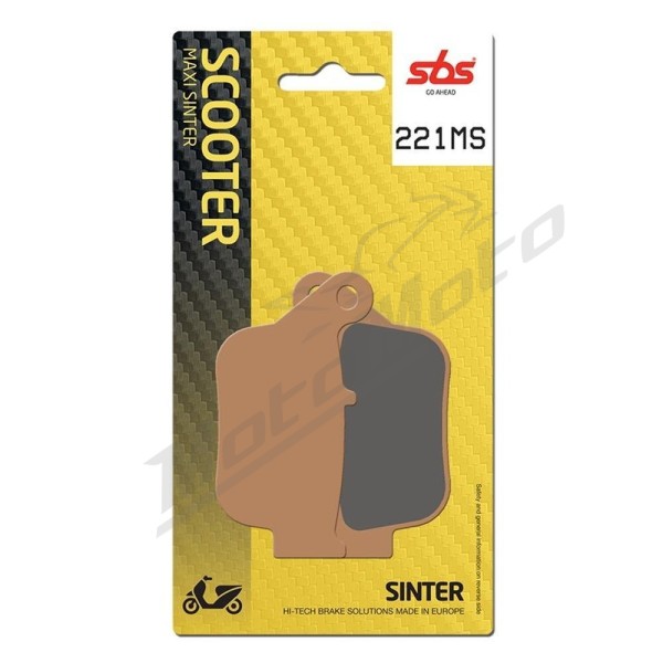 Sbs Maxi Sinter stabdžių trinkelės Yamaha YPR X Max 250 14-16