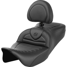 SADDLEMEN Roadsofa™ Standard Reach Seat Harley Davidson FLH / FLHR / FLHRC / FLHT / FLHX / FLTRXSE 1584-1923cc 08-23