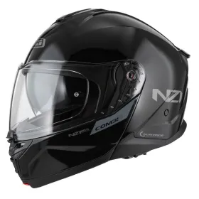NZI Combi 3 Duo Gloss Black Flip-Up Helmet