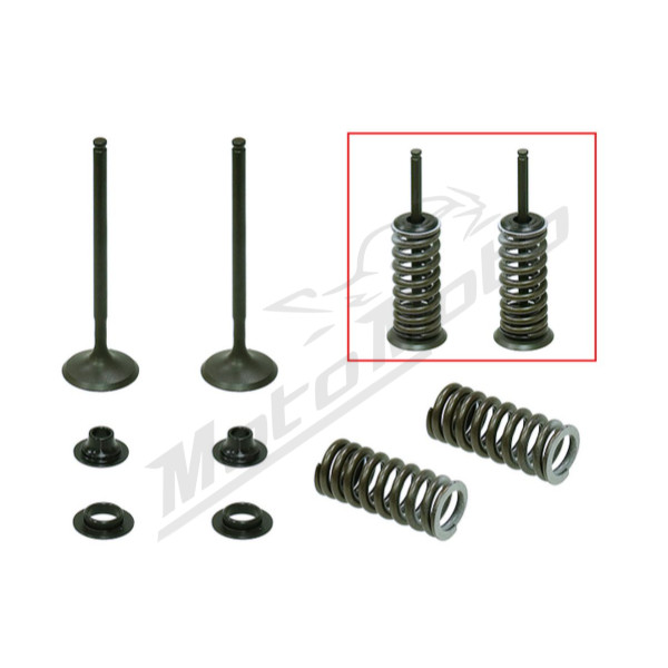 Psychic 2024/03 exhaust valves (valve set with springs and washers)  HONDA CRF 250 R 10-15