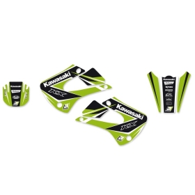 BLACKBIRD Dream Graphic 4 pilnas Grafikos rinkinys KAWASAKI KX 85cc 2001-2013