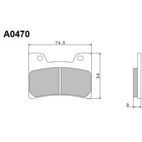 Nissin Brake Pads Yamaha FZR / TDM / VMAX 850-1200cc 89-17