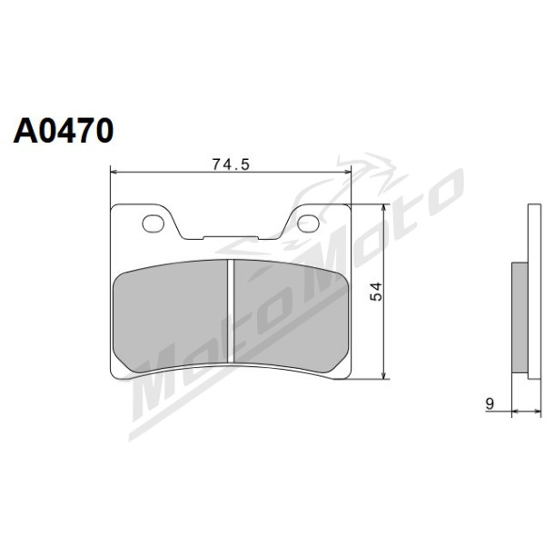 Nissin Brake Pads Yamaha FZR / TDM / VMAX 850-1200cc 89-17