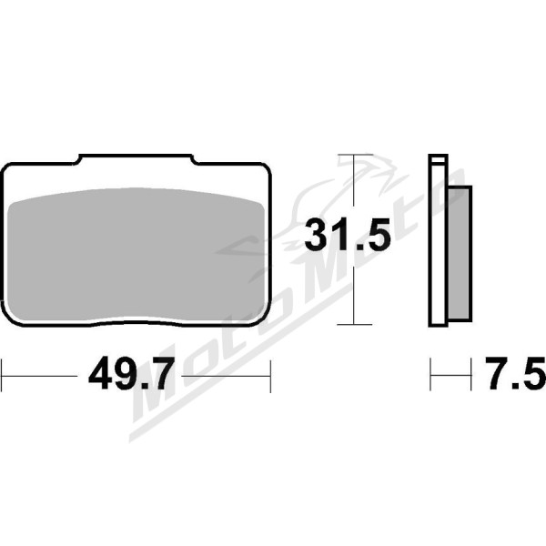 SBS 942RQ RQ Road Racing Carbon Tech Brake Pad BMW S1000 HP4 2018