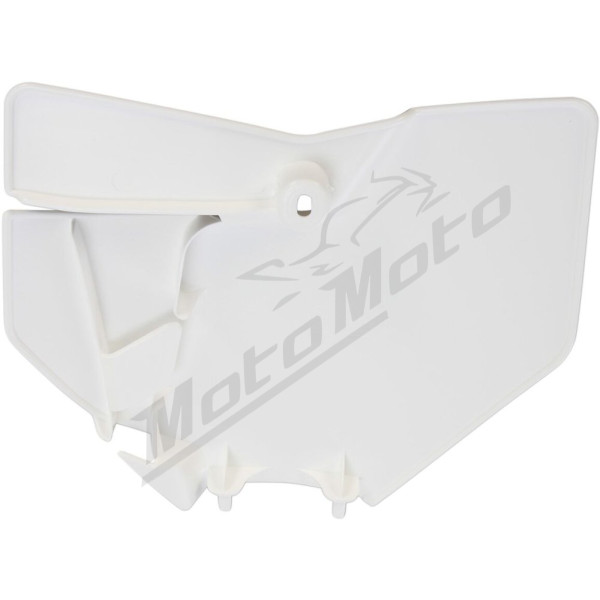 UFO Priekinio Numerio Lentelė KTM SX / SX-F 125-450cc 16-18 Balta