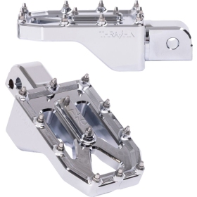 THRASHIN SUPPLY CO. Aggressor Foot Pegs Harley Davidson FLDE / FLFB / FLFBS 1750-1923cc 18-25
