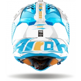 Airoh Aviator 3 Sixdays Argentina Motocross Helmet