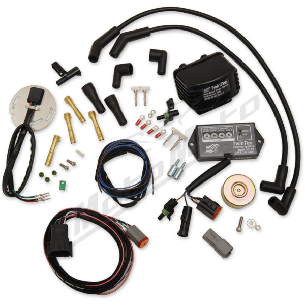 DAYTONA TWIN TEC LLC External Ignition Conversion Kit Harley Davidson FLH / FLHC / FLHR 1200-1450cc 70-99