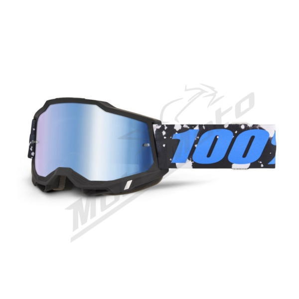 100% goggles model accuri 2 callisto - (mirror blue lens)