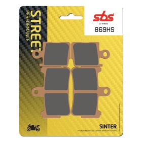 Sbs stabdžių trinkelės 869HS Sintered HONDA VFR
