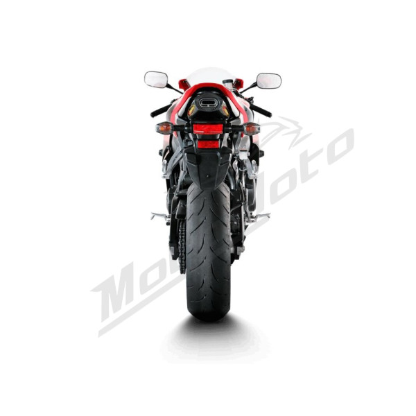 AKRAPOVIC Slip-On Line Muffler Titanium / Carbon Fiber Honda CBR 600RR 07-08