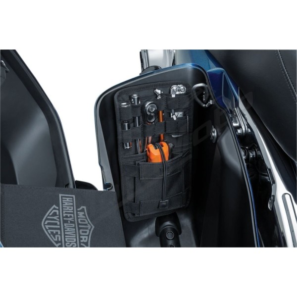 KURYAKYN Internal Saddlebag Organizer Harley Davidson FLHR / FLHRS / FLHTC / FLHX / FXRT 1340/1923 90-20