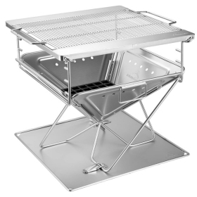 Burning fire grill 40x36x33cm