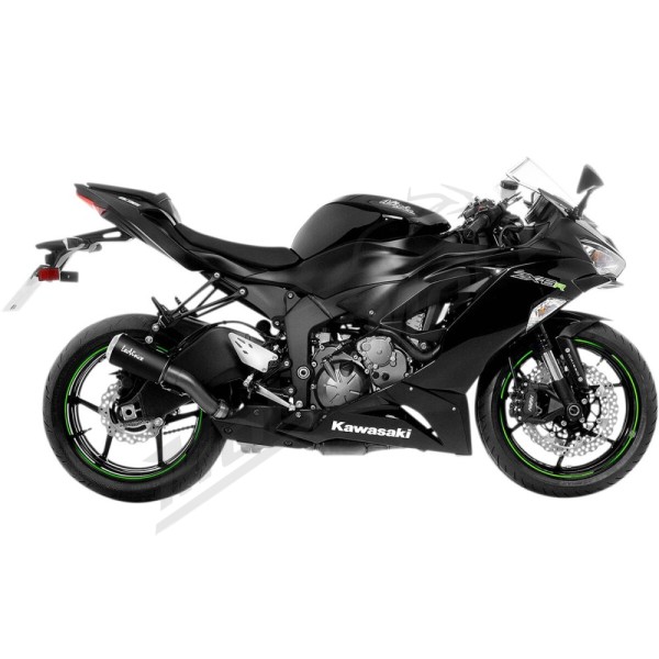 LEOVINCE LV-10 Slip-On Muffler KAWASAKI ZX-6R 600-636 09-23