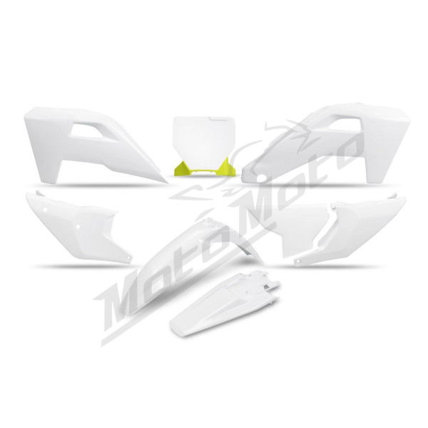 UFO Plastic Set White Husqvarna TC / FC / TX / FX 125-450 25-26