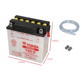 Battery YB9-B YUASA 12V 9.5Ah