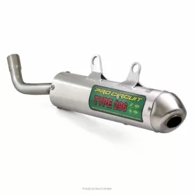 PRO CIRCUIT 296 Muffler Aluminium/Stainless Steel End Cap HUSQVARNA / KTM 250-300cc 18-22