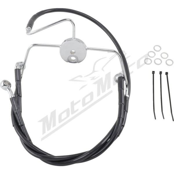 DRAG SPECIALTIES Stabdžių lyno kompl. ​​​​​​​Harley Davidson FLHR / FLHRC / FLHRCI / FLHRI 1340-1800cc 94-07