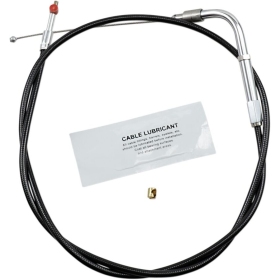 BARNETT Black Vinyl Throttle/Idle Cable Harley Davidson 1584-1800cc 2008-2015