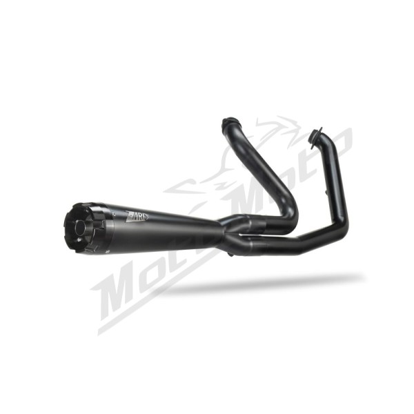 ZARD FULL KIT EXHAUST SYSTEM 2:1 Harley Davidson FLFB / FLFBS / FXBR / FXBRS 1750-1923cc  18-24
