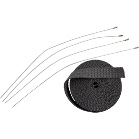 DRAG SPECIALTIES Exhaust Heat Wrap Kit 7,6m x 25,4mm