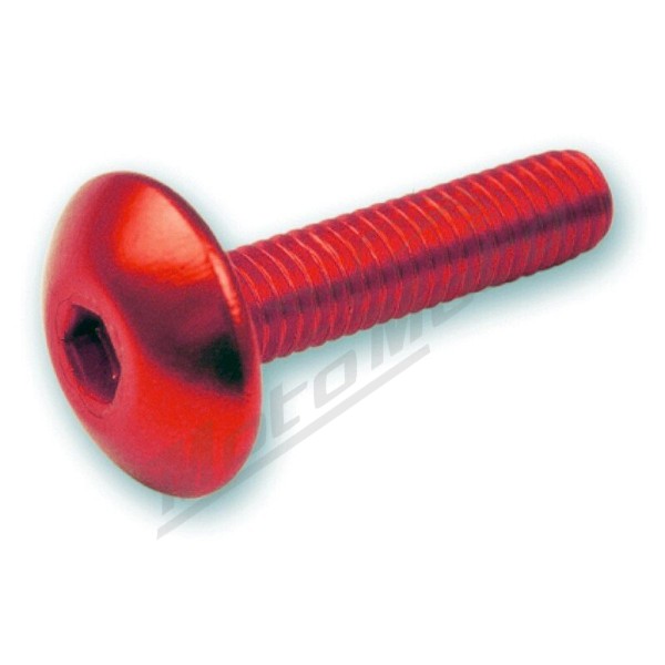 V PARTS screw allen M6x15mm Red 6pc.