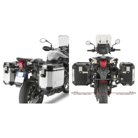 Givi PL6401CAM side case holder TRIUMPH TIGER 800 11-17