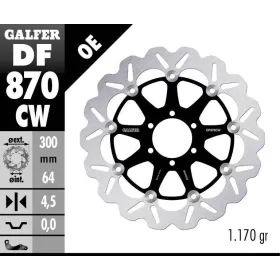 GALFER Wave® Front Brake Rotor Ducati Monster / Multistrada 620-800cc 05-08