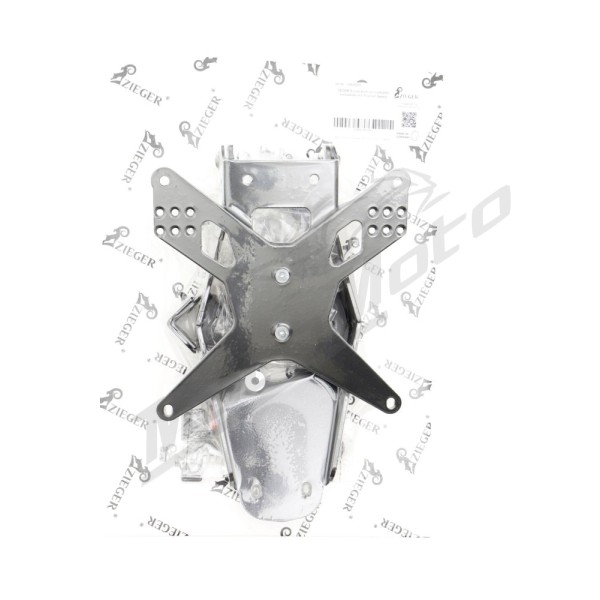 ZIEGER X-Line License Plate Holder Type E Harley Davidson FXDC / Triumph Speed Triple 1200-1690 14-24