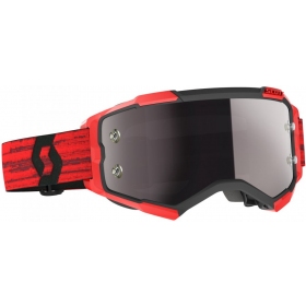 Off Road Scott Fury Chrome Red/ Black Goggles