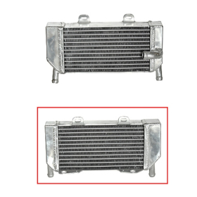 Psychic radiator reinforced with increased capacity left Honda CRF 250R/X 04-16