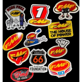 FMF Fender/Trailer Stickers 11pc.