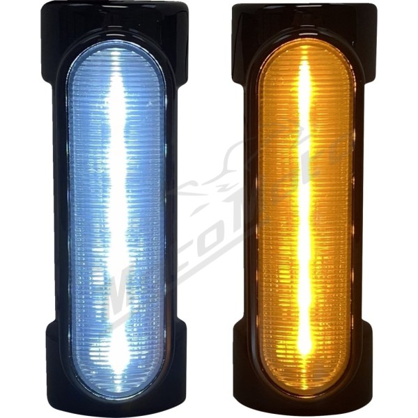 CUSTOM DYNAMICS Dynamic Engine Guard LEDs Harley Davidson FLH / FLHR / FLHRXS 1690-1977cc 14-24