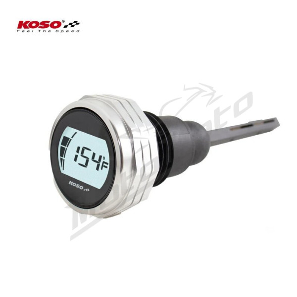 KOSO Electronic oil level and temperature gauge Ø48mm