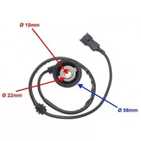 Speedometer sensor PEUGEOT VIVACITY 50cc 04-07 Ø56 Ø15