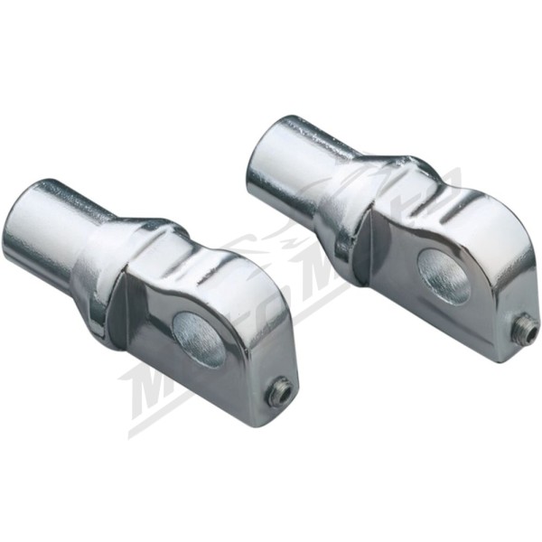 KURYAKYN Universal Male Mounts for Cruiser Pegs Chromed