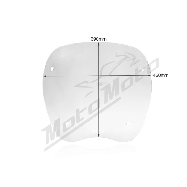 WRS Windscreen for Scooter Clear Honda SH 125-350cc 20-24