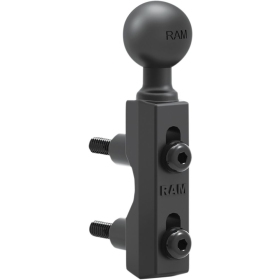 RAM MOUNTS Motorcycle Brake/Clutch Reservoir Base with 1" Ball