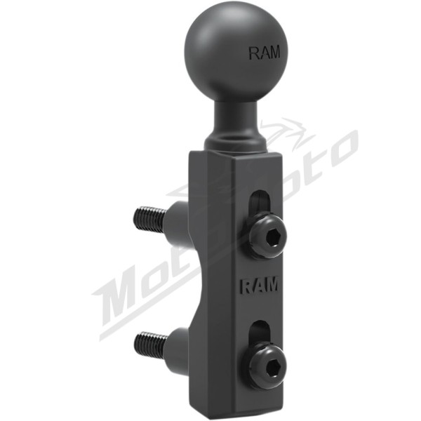 RAM MOUNTS Motorcycle Brake/Clutch Reservoir Base with 1" Ball