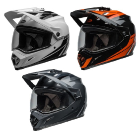 BELL MX-9 Adventure MIPS Helmet - Alpine Gloss White/Black