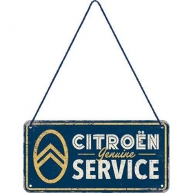 Metalinė lentelė CITROEN GENIUE SERVICE 10x20