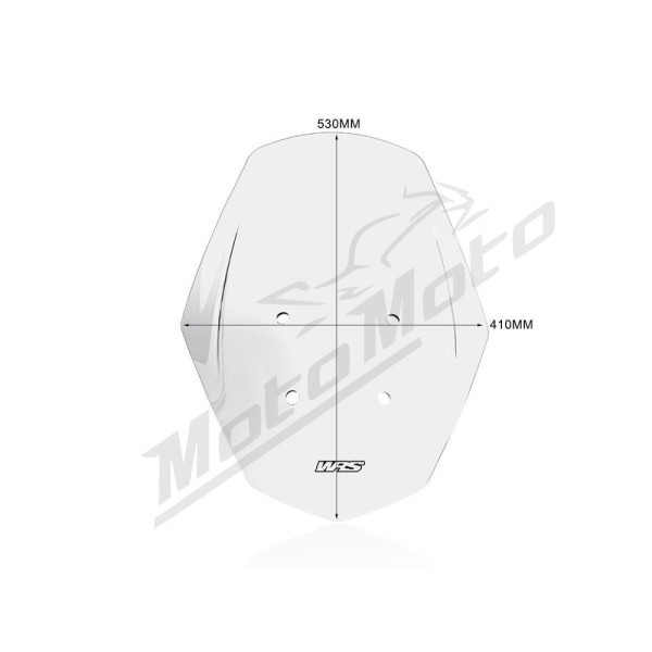 WRS TOURING Windscreen Clear Aprilia SR GT 125-200cc 22-24