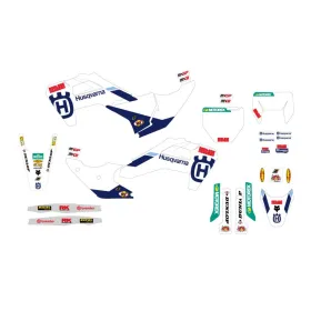 BLACKBIRD RACING FACTORY GRAFIK STICKER KIT Husqvarna FC / TC 125-450cc 25-26