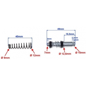 Front brakes reservoir repair kit