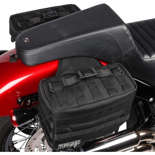 THRASHIN SUPPLY CO. Essential Saddlebags Harley Davidson FLD / FLDE / FLFB 1340-1923cc 82-24