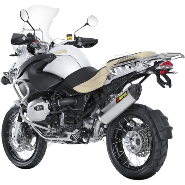 AKRAPOVIC Slip-On Line Muffler Carbon Fiber / Titanium BMW R 1200GS 10-13
