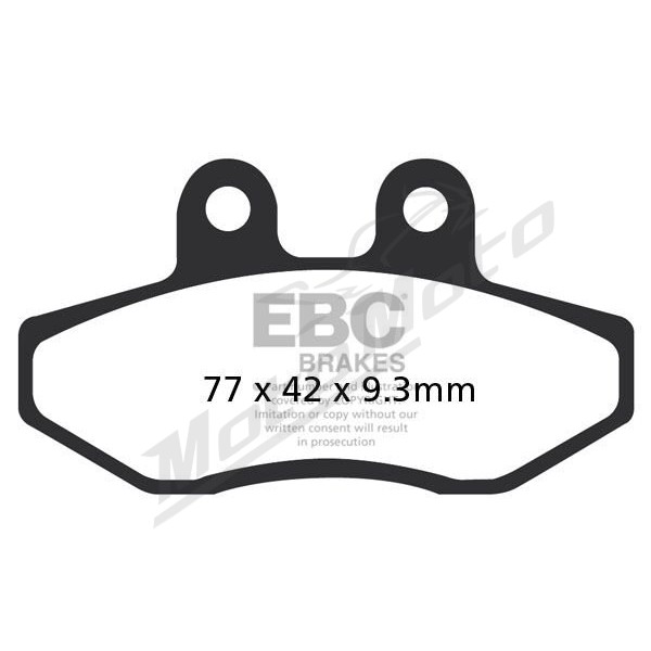 EBC SFA Brake Pads MBK FLAME X 125cc / YAMAHA XC 125cc 04-13